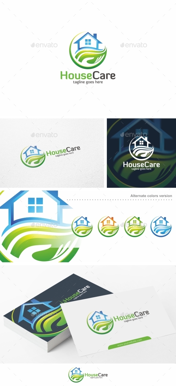 House Care / Home - Logo Template