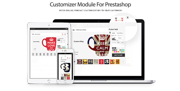 Customizer - Custom Product Prestashop Module