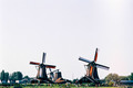 Two windmills at Zaanse Schans - PhotoDune Item for Sale