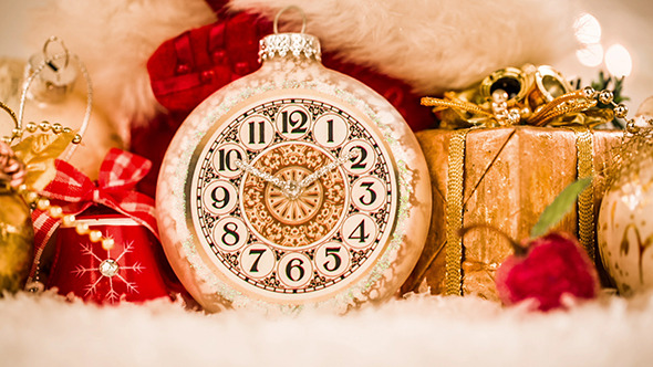 Christmas Pocket Watch