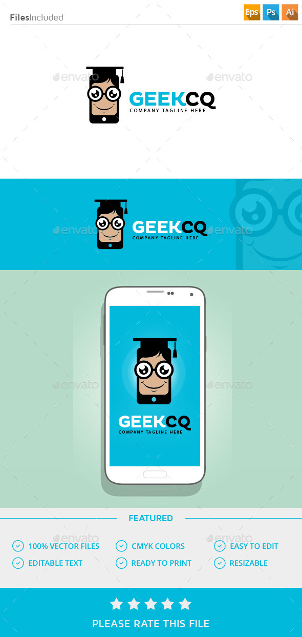 Geek Mobile App Logo