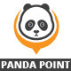 Panda Point Logo Template - GraphicRiver Item for Sale