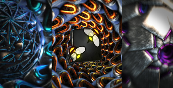 Dubstep Glitch 3D Logo alt