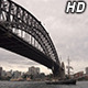 Old Boat at Sydney Harbour Bridge - VideoHive Item for Sale