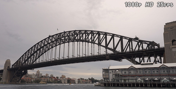 Sydney Harbour Bridge and Jetty