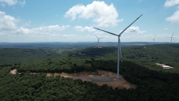 Aerial Wind Turbine