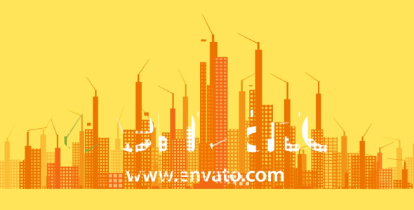 Building Timelapse Logo Reveal  alt