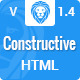 Constructive-Contractors Multipurpose HTML Landing Page - ThemeForest Item for Sale