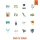 School And Education Icons - GraphicRiver Item for Sale