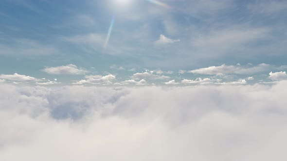 Fly Above Clouds 4k alt