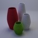 Interior Vases Pack - 3DOcean Item for Sale