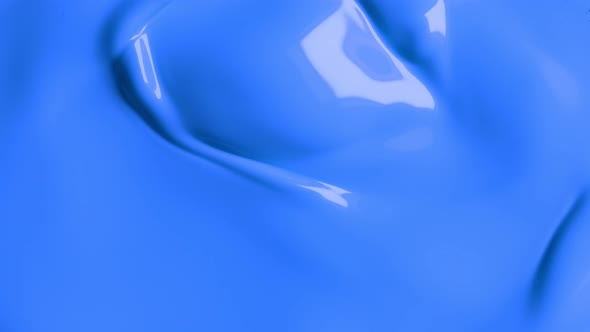 Super Slow Motion Shot of Swirling Blue Fluid Background at 1000Fps