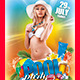 Pool Party (Flyer Template 4x6) - GraphicRiver Item for Sale
