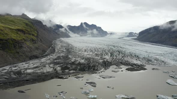 Glacier melting in the Global warming