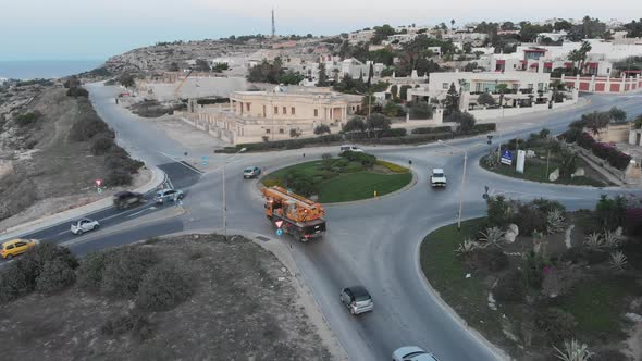 Aerial drone video from Malta, Naxar and surroundings.