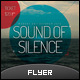Sound of Silence Flyer - GraphicRiver Item for Sale