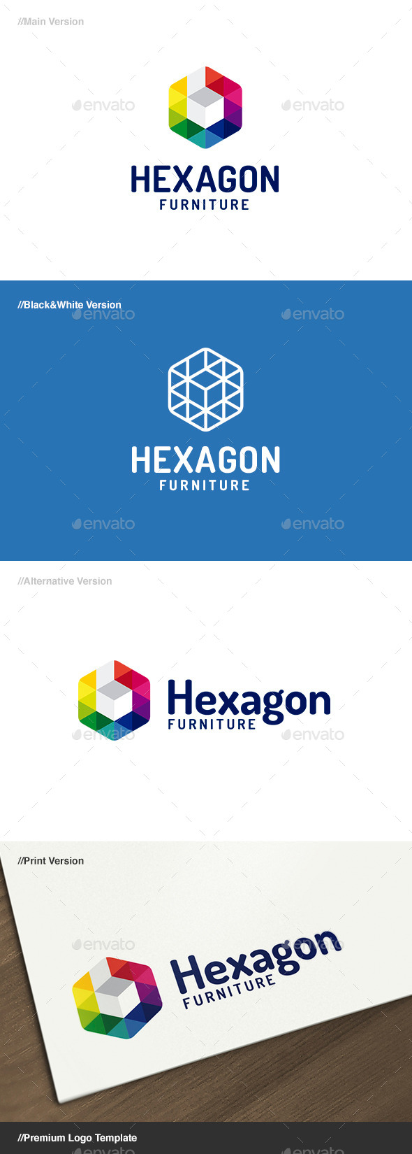 Hexagon Furniture Logo