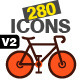 280 Animated Icons - VideoHive Item for Sale