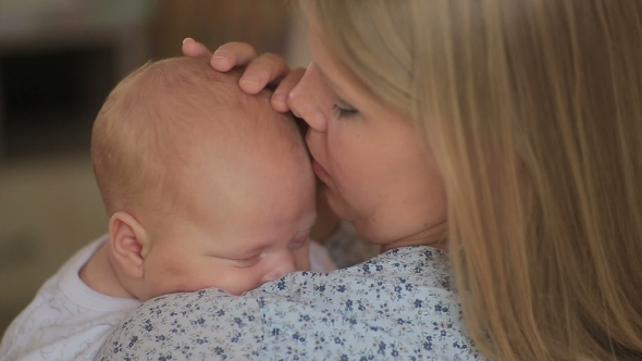 Young Woman And Child