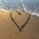 Heart Drawn on the Beach Sand - VideoHive Item for Sale