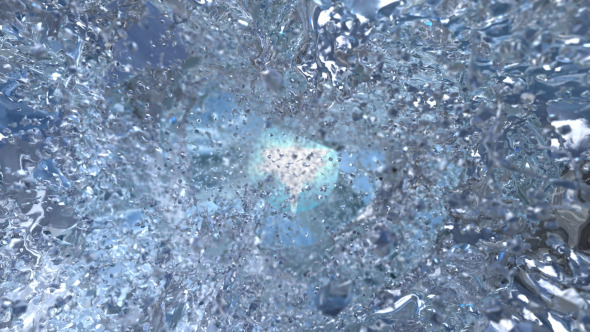 Ice Explosion Background