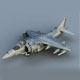 Harrier AV8-B Plus - 3DOcean Item for Sale