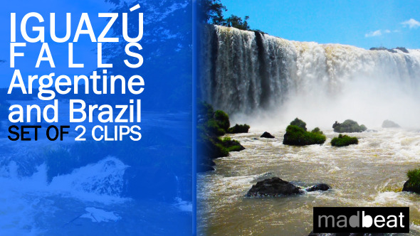 Waterfalls Iguazu Falls Argentina And Brazil