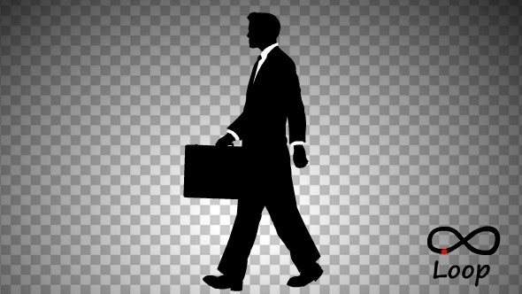 Businessman Walk Cycle