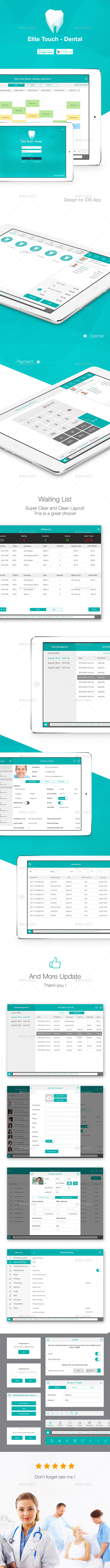 Elite Touch Dental UI Graphic Assets
