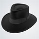 Jaxon Hat Fedora Black - 3DOcean Item for Sale