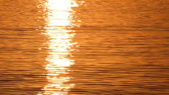 Reflection Of Sunrise Over The Sea 2