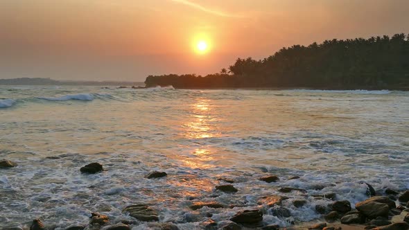 Beautiful Landscape  Tropical Sea Sunset On The Beach 9