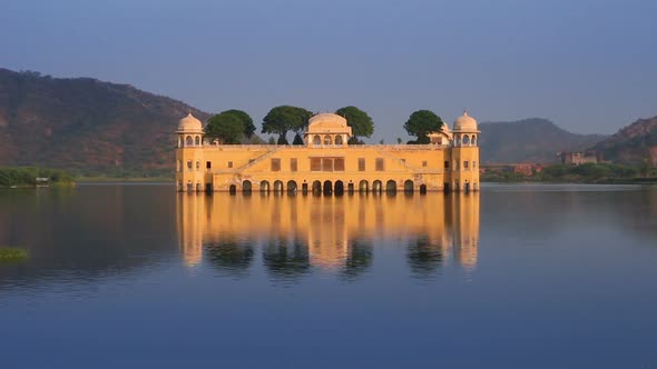 Jal Mahal - Palace On Lake In Jaipur India 2