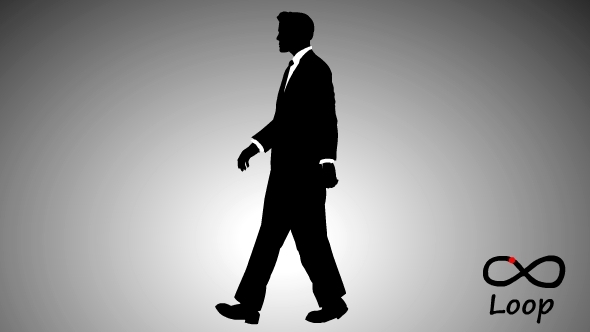 Businessman Walk Cycle
