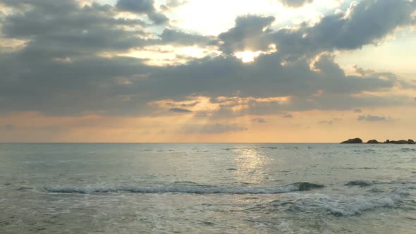 Beautiful Landscape  Tropical Sea Sunset On The Beach - 2