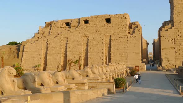 Ancient Karnak Temple In Luxor, Egypt 2