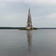 Famous Flooded Belfry On The Volga River In Kalyazin, Russia 1 - VideoHive Item for Sale