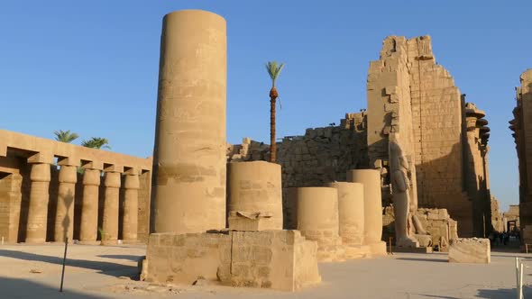 Ancient Karnak Temple In Luxor, Egypt 1