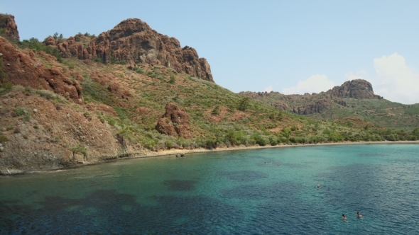 Landscape Of The Island Of Aegean Islands 