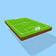 3D Soccer field - 3DOcean Item for Sale