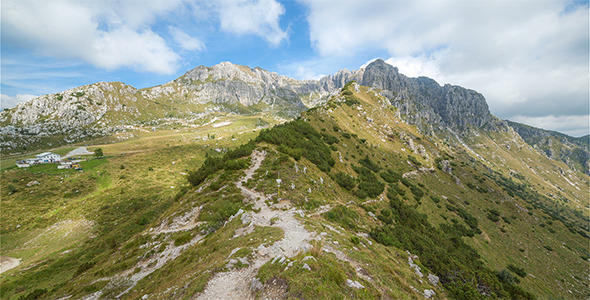 Mountain Hiking Path