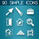90 Simple Icons • Construction •  - GraphicRiver Item for Sale