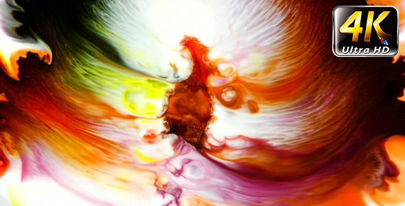 Abstract Colorful Paint Ink Liquid Explode 5