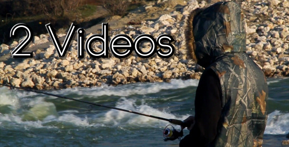 Fishing at River - 2 Videos