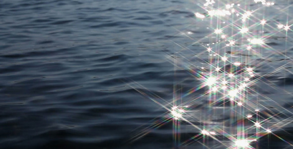 Water Sparkling in Sunlight