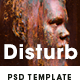Disturb - Intense Distortion Effect Photo Template - GraphicRiver Item for Sale