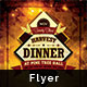 Harvest Dinner Flyer  - GraphicRiver Item for Sale