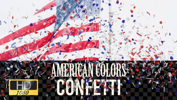American Color Confetti