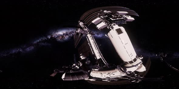 ISS in Virtual Reality 360 Degree Video alt