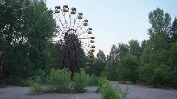 The Abandoned Ferris Wheel in Pripyat